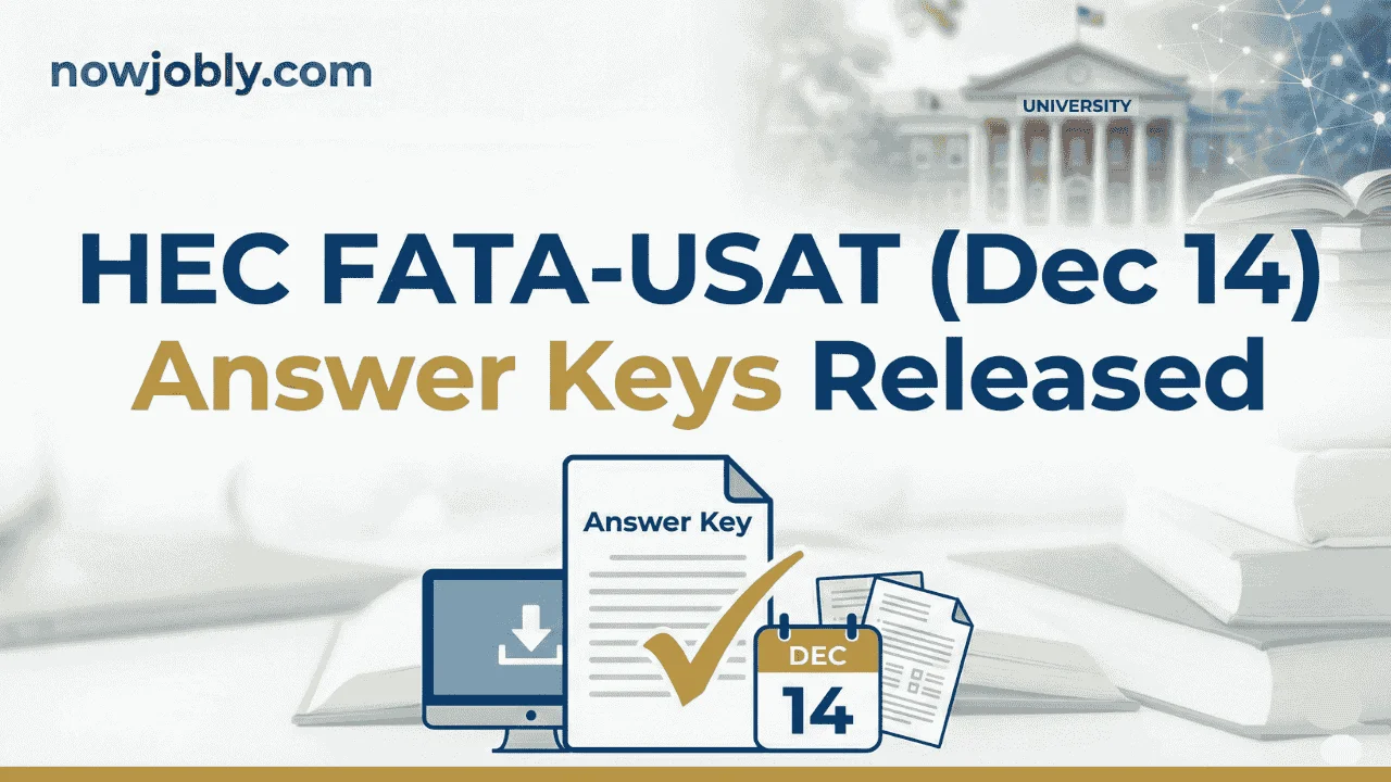 HEC FATA-USAT (Dec 14) Answer Keys Released