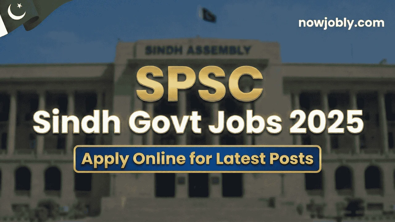 SPSC Sindh Govt Jobs 2025: Apply Online for Latest Posts